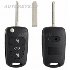 Salokāmās atslēgas korpuss Hyundai i20, i30 HYN14R 3 pogas