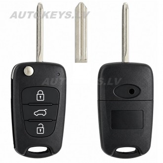 Flip key shell Hyundai i20, i30 HYN14R 3 buttons