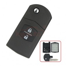 Remote key shell for Mazda 2, 3, 5, 6, CX7, MX5 2005-2014 MAZ24R 2 button