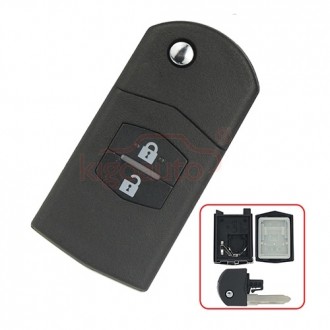 Remote key shell for Mazda 2, 3, 5, 6, CX7, MX5 2005-2014 MAZ24R 2 button