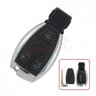Remote key shell 3 btn. HU64 for Mercedes 2000-2014