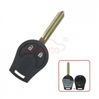 Remote key shell for Nissan Juke, Micra, Note NSN14 2010-2016 2 btn.