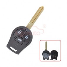 Remote key shell for Nissan Juke, Micra, Note NSN14 2010-2016 3 btn.