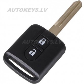 Remote key shell 2 btn. NSN14 for Nissan Pathfinder, Navara, Micra, Almera
