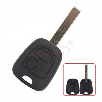 Remote key shell for Peugeot 307, 2001-2005, HU83 2 button