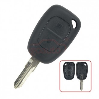 Remote key shell for Renault Kangoo, Master, Trafic 2003-2014 VAC102 2 button