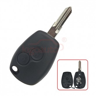Remote key shell for Dacia Duster, Dokker, Renault Master, Trafic VAC102 2 button