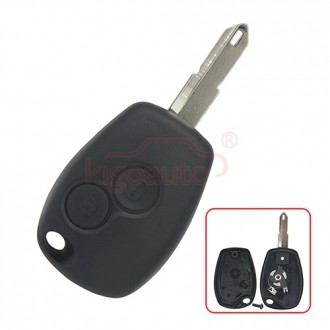Remote key shell 2 btn. NE73 for Renault Kangoo, Master, Modus, Trafic, Opel Vivaro 2005-2014