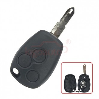Remote key shell 3 btn. NE73 for Renault Kangoo, Master, Modus, Trafic, Opel Vivaro 2005-2014
