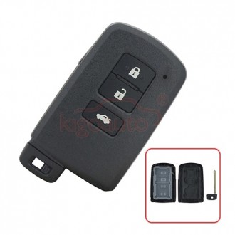 Smart key case Toyota Camry, Corolla, 2012-2018, TOY48, 3 button