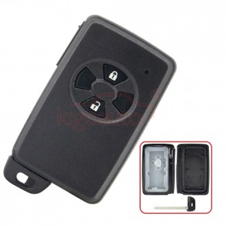 Smart key case Toyota Auris, RAV4, Yaris, 2005-2014, TOY48, 2 button