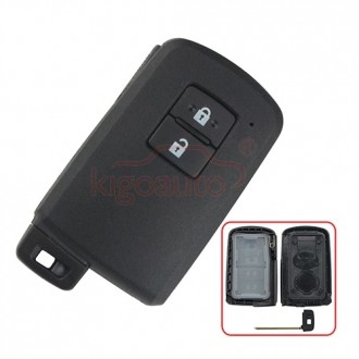 Smart key case Toyota Rav4, Land Cruiser, 2013-2018, TOY48, 2 button