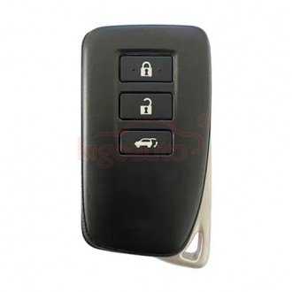 Smart key case Lexus GX460, LX570, RX200T, RX350, RX450H, 2013-2020 TOY48 3 btn