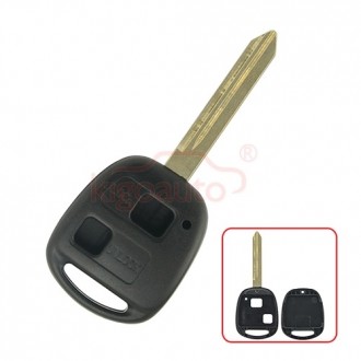 Remote key shell 2 btn. TOY47 for Toyota Yaris 2006-2011