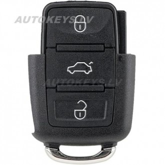 Remote key shell 3 button for VW, Skoda, Polo, Bora, Golf, Passat