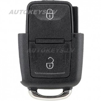 Remote key shell 2 button for VW, Skoda, Polo, Bora, Golf, Passat
