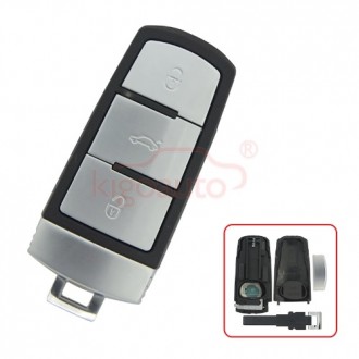 Smart key case for Volkswagen Passat, Passat CC, 2005-2015, HU66 3 button