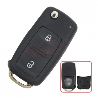 Remote key shell 2 button for VW Amarok, Transporter, Golf, Passat, Seat, Skoda HU66