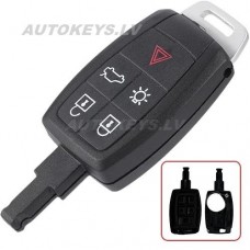 Remote key shell for Volvo C30, C70, S40, V50, 2004-2013 5 btn.